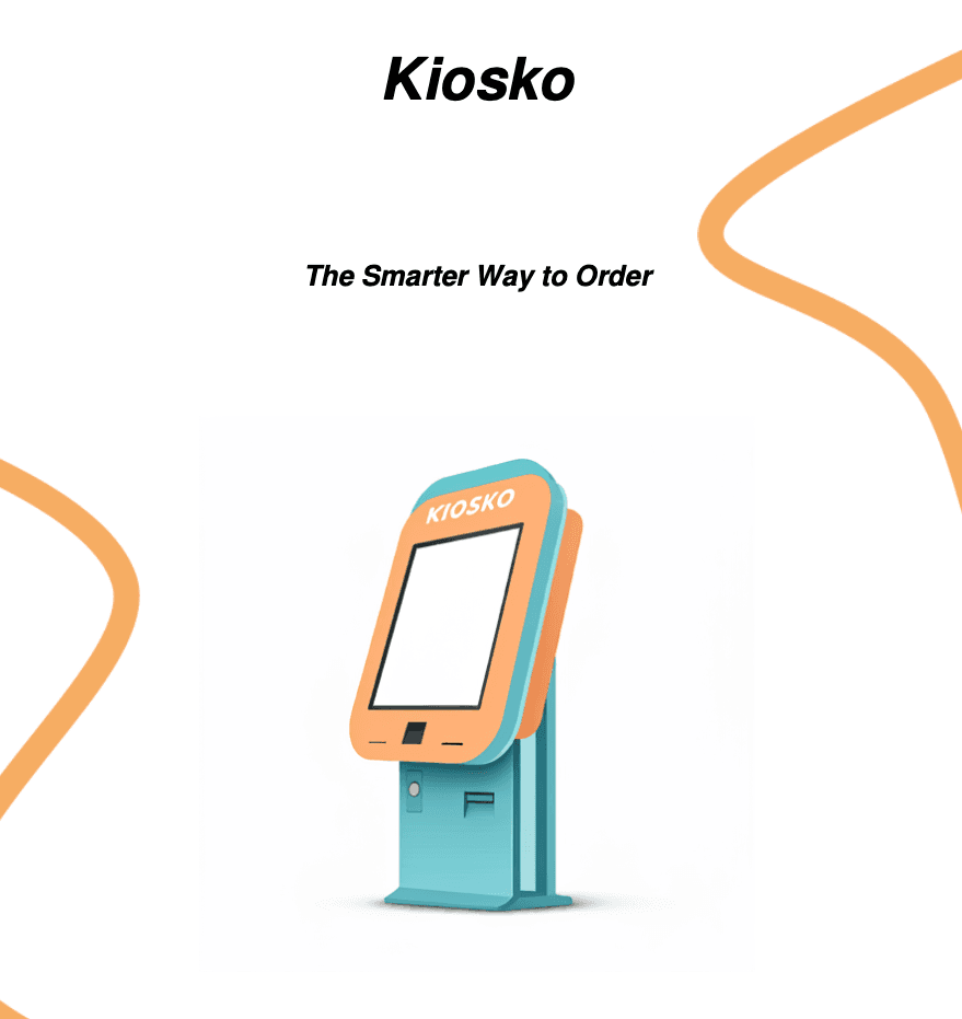 Kiosko: The Smarter Way to Order